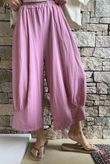  Jo Jo Quirky Hopsack Crop Pant Indian Pink